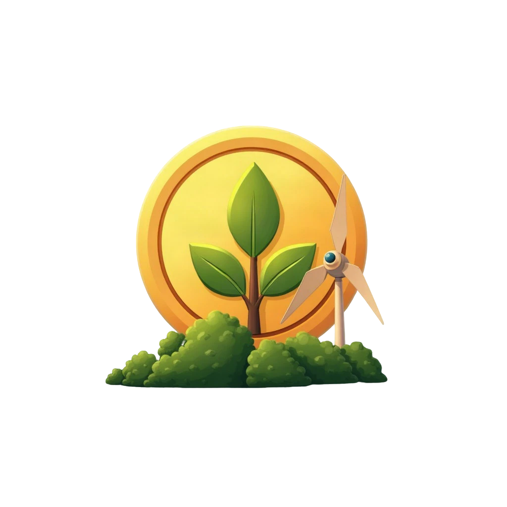 Green Motive tokens icon